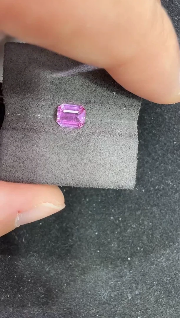 未镶嵌定制定制蓝宝石天然1.07克拉天然国际证书