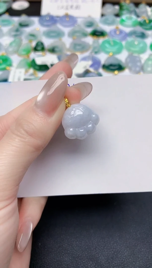 颈饰未镶嵌翡翠天然缅甸A货翡翠百元以上9元证书费自理