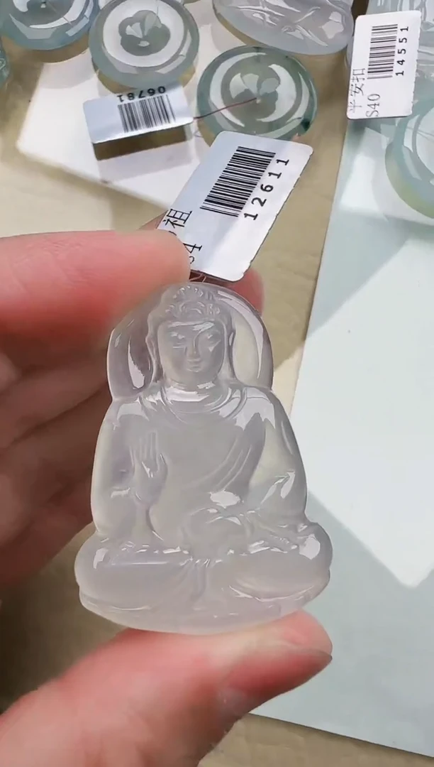 颈饰未镶嵌翡翠缅甸翡翠a货