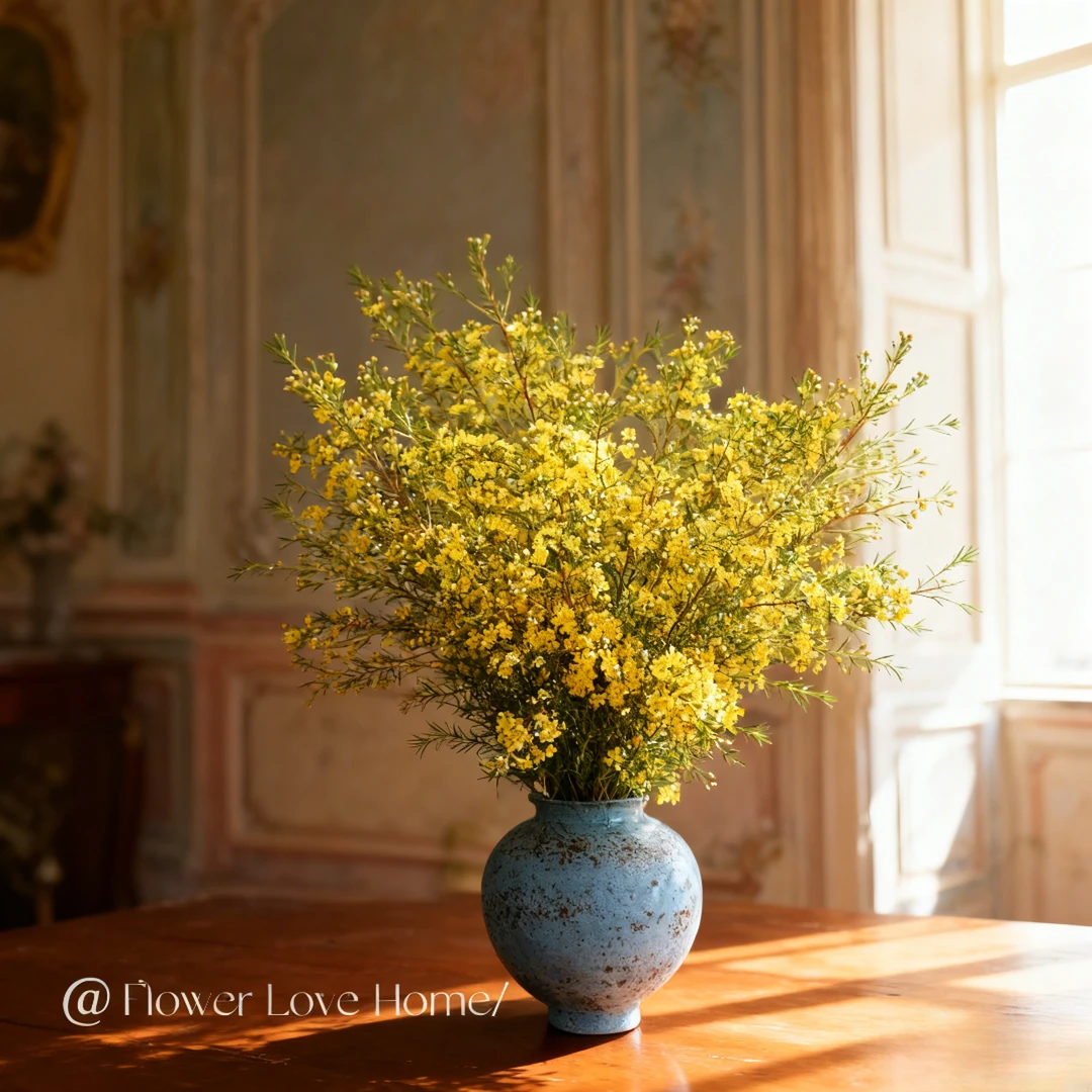 【我种花】春樱黄色腊梅线条感长花期鲜切花水养氛围感花材云南直发