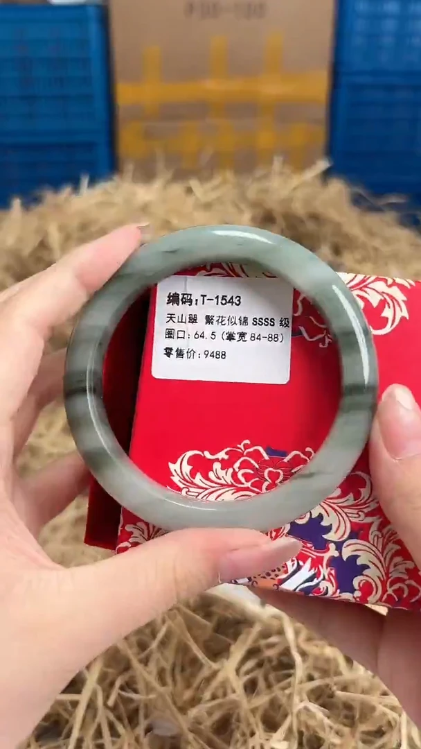 未镶嵌手镯石英质玉T-1543