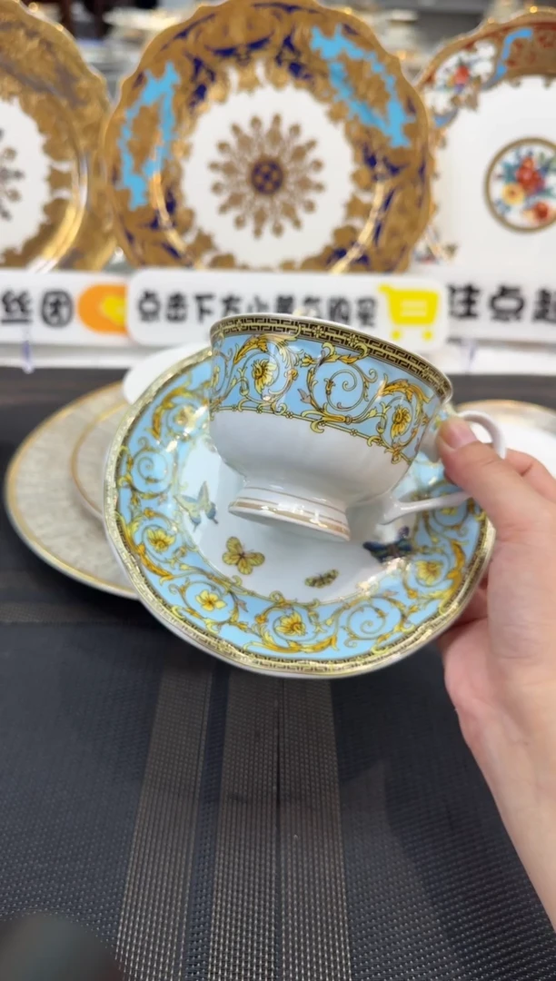 瓷片200毫升杯碟 1套