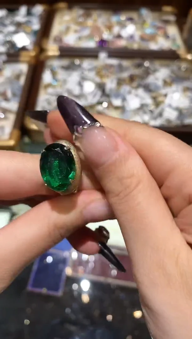 纯铜合金琉璃楚楚珠宝中古甄选不退换