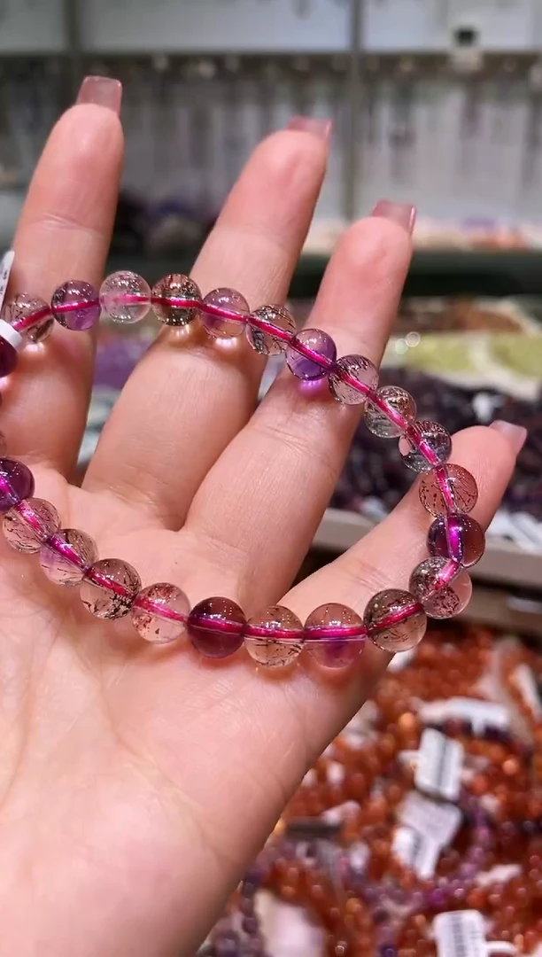 未镶嵌手链水晶多样性发其一超七7.5+