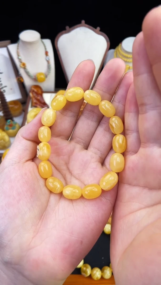 琥珀未镶嵌珠宝奇石柒月