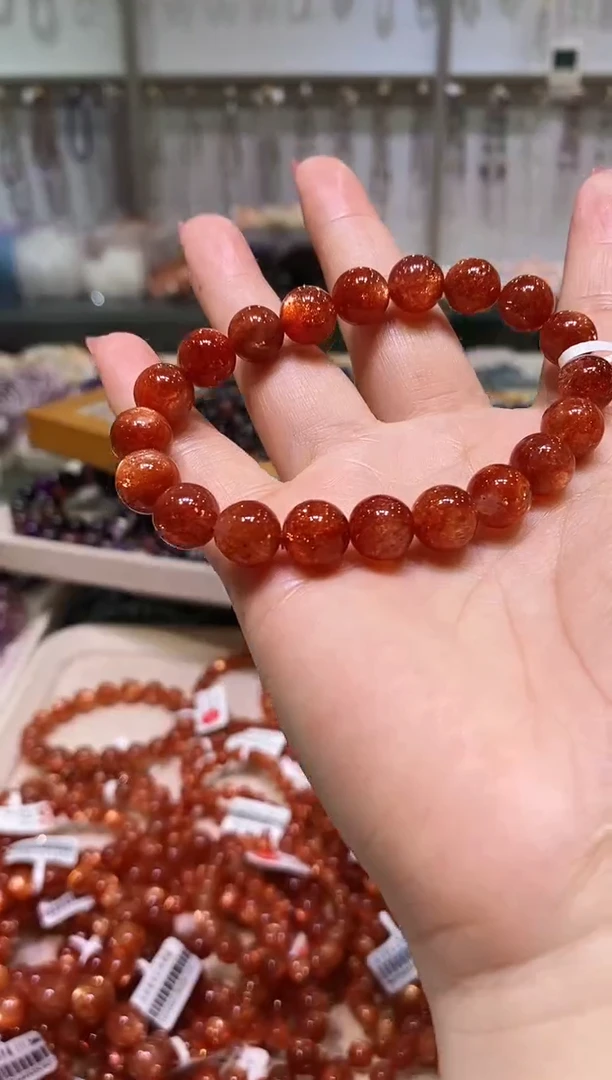 未镶嵌手链长石多样性发其一金太阳10+