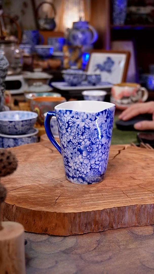 杯子万花手工手绘手工手绘