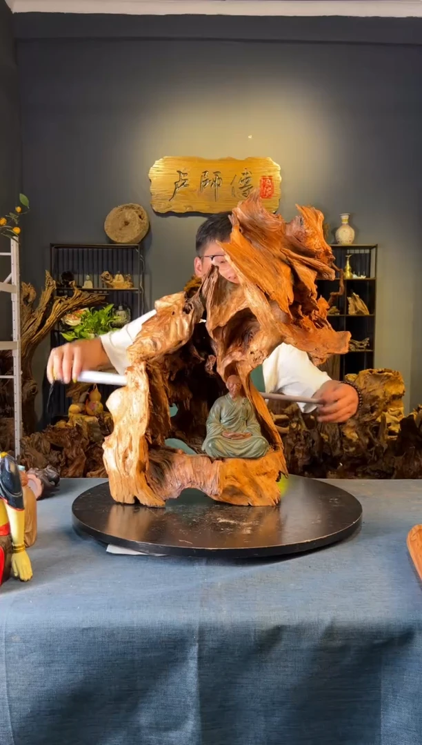 木卢师傅根艺作品（不包含人物摆件）