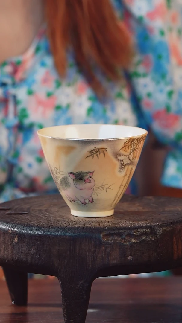 艺然堂手工手绘茶器