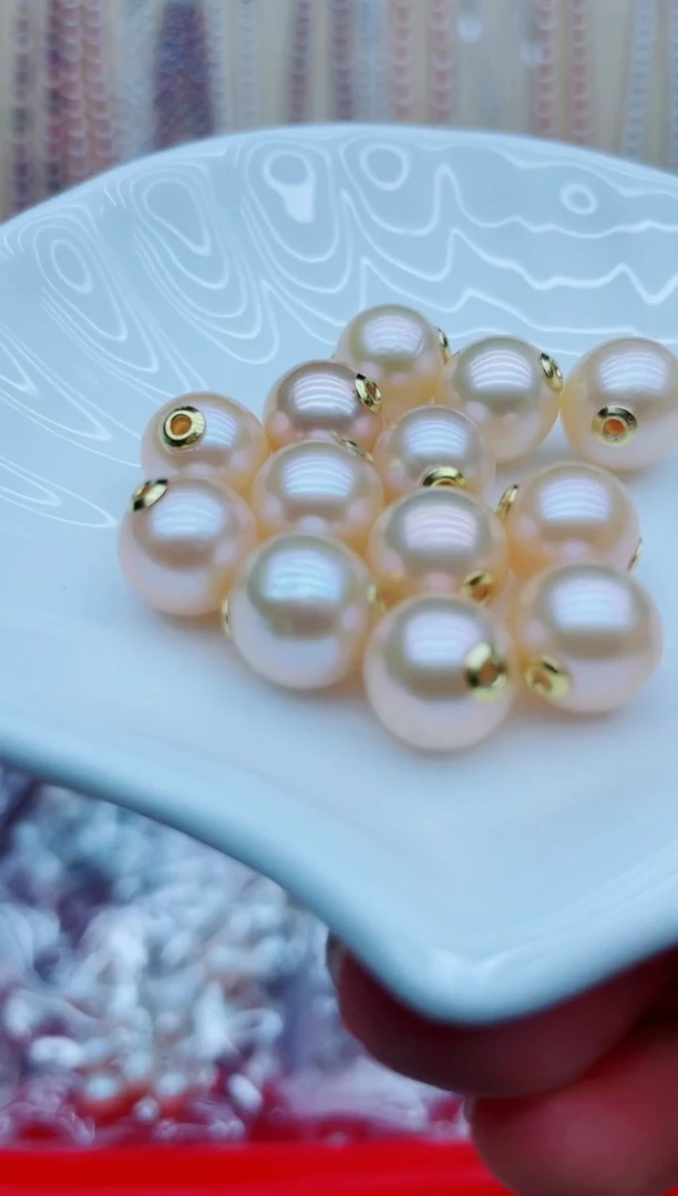 淡水珍珠银S925镶嵌吊坠(不含链)路路通多样性发其一