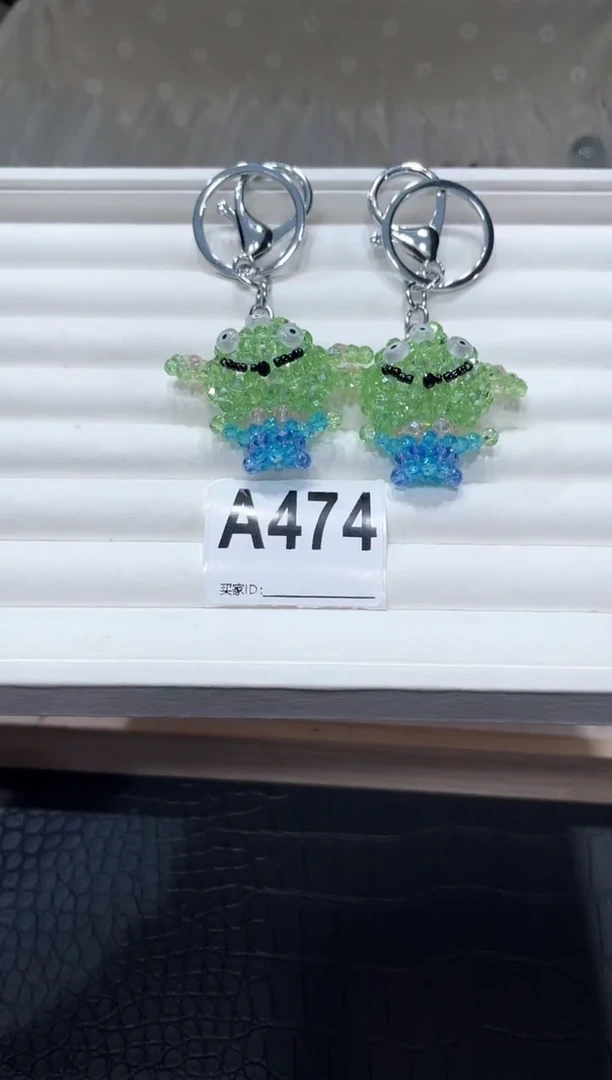 水晶手链未镶嵌A474小七仔钥匙扣多样性发一