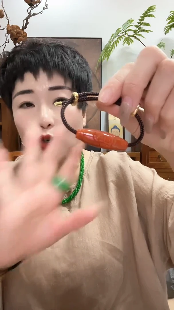 吊坠(赠链)合金翡翠573