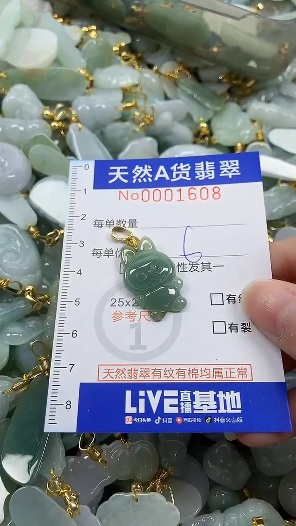 颈饰未镶嵌翡翠纯天然货a翡翠