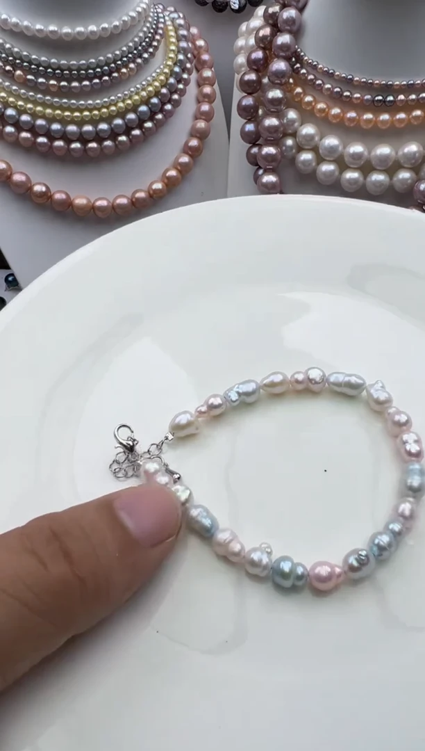 淡水珍珠未镶嵌颈饰1