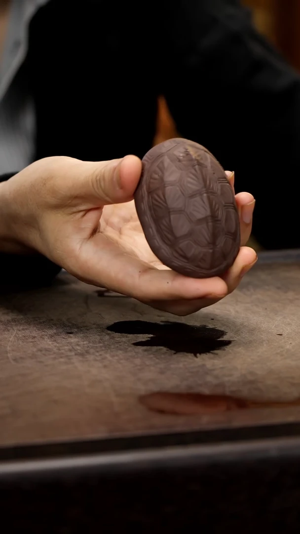 紫砂茶宠紫砂龟壳