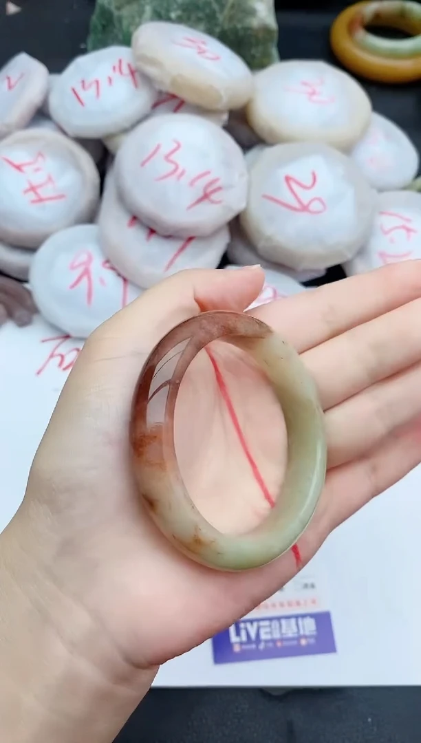 未镶嵌手镯石英质玉253+51/52