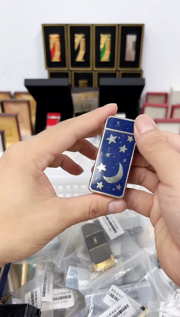 5号华家薄款蓝色大漆星月