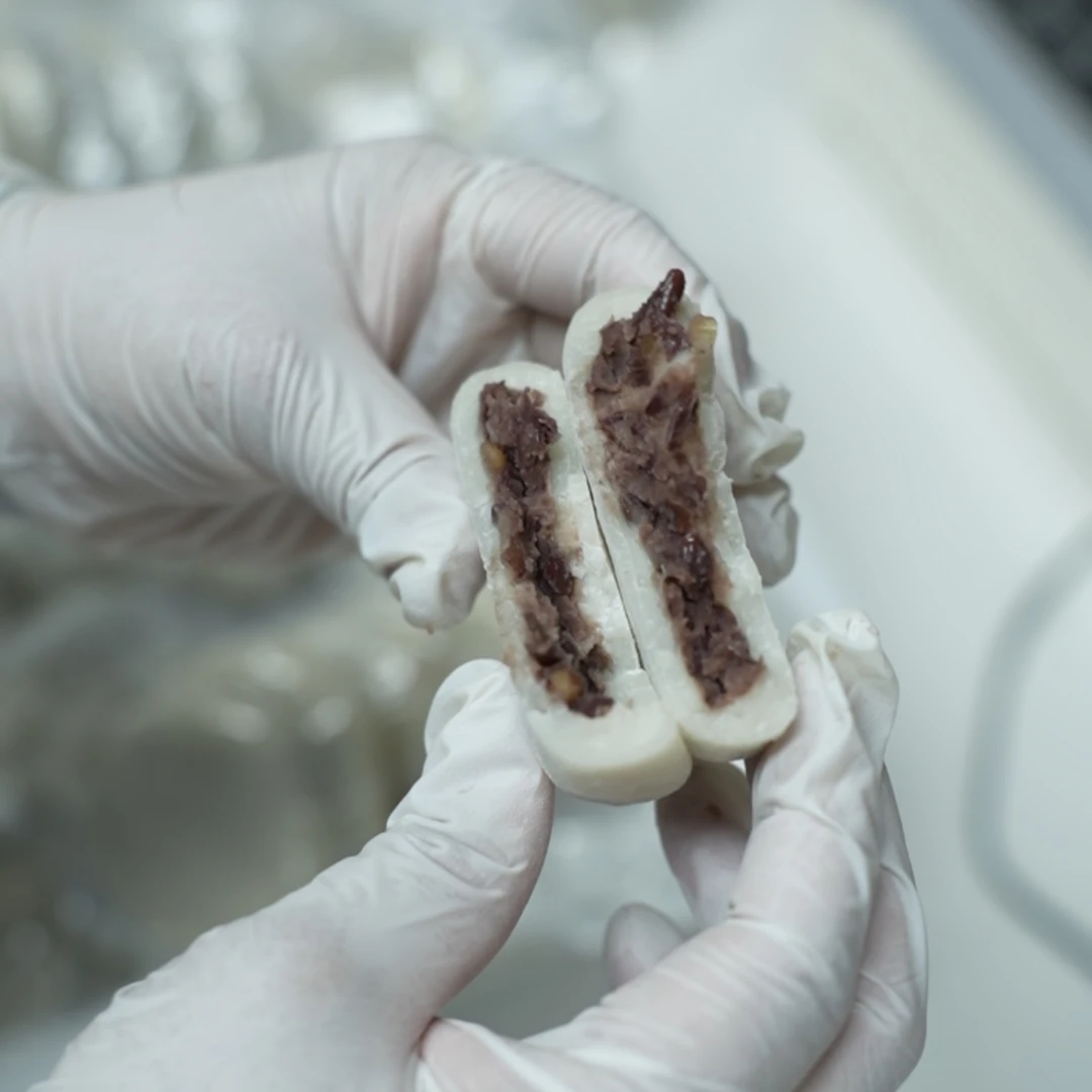 【信阳胖余】粉子馍 红豆豆沙  软糯香甜 煎炕后食用