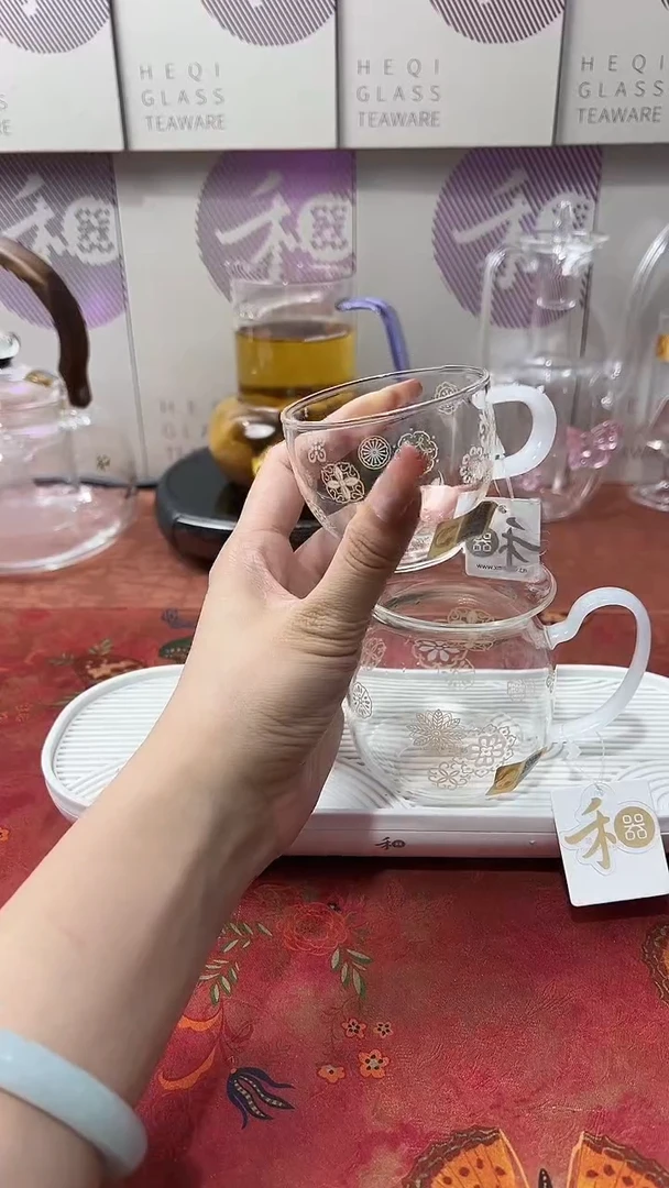 皮球花·悦杯（白玉色）+皮球花·美满茶海（白玉色）