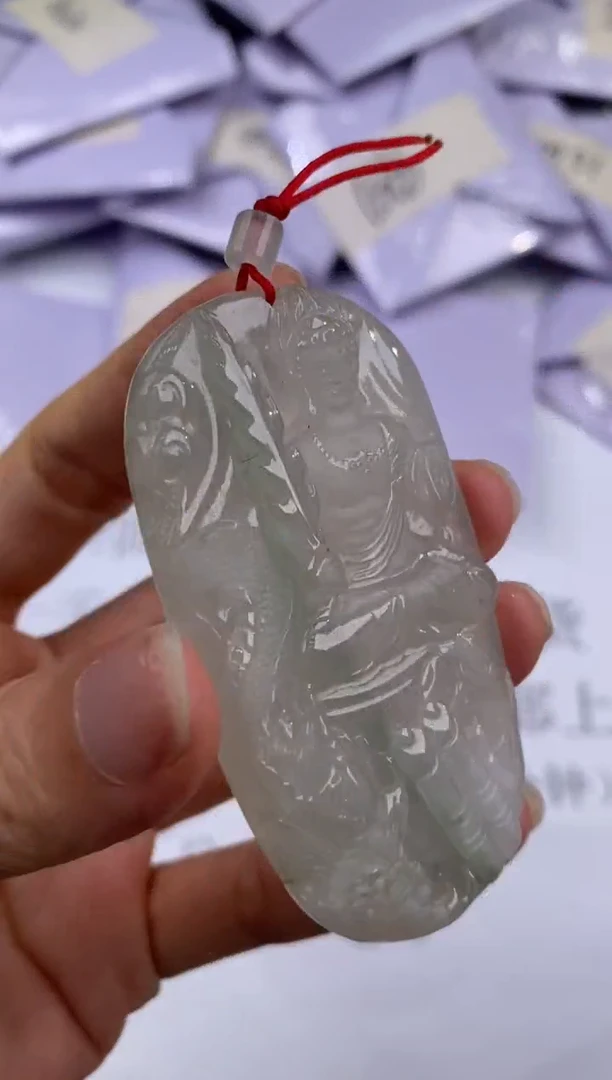 未镶嵌挂件翡翠307708       多人