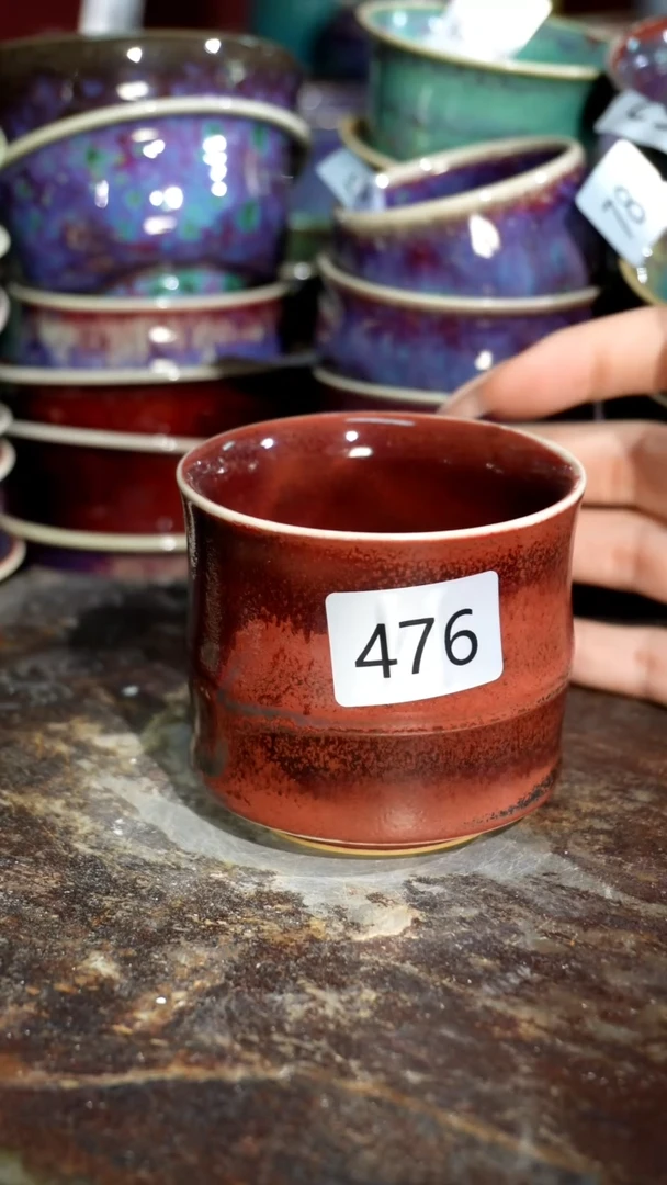 摆件精品窑变钧瓷茶器