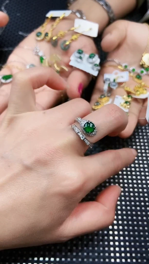 【闪购商品】翡翠戒指未镶嵌111111111