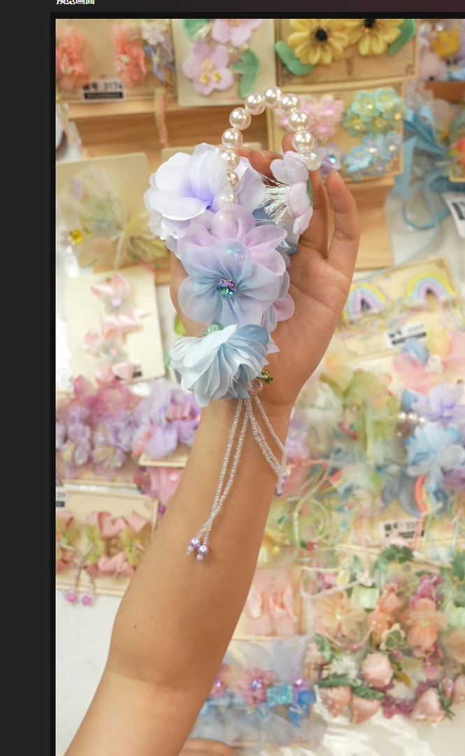 饰阿梁3417海螺公主抓夹头饰儿童小女孩发夹发饰可爱甜美百搭