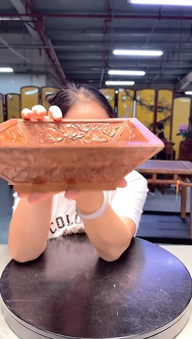 木花***圆DZ1135-P7MK--云龙寿字方盘