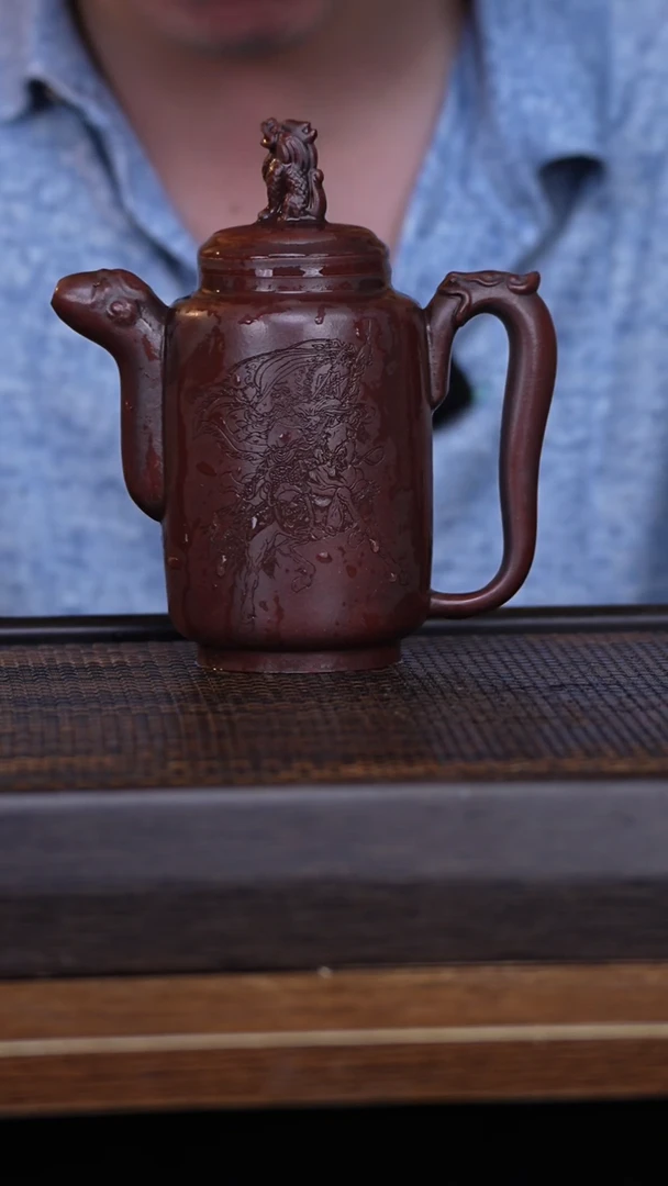 茶壶紫砂宜兴手工原矿紫砂壶001