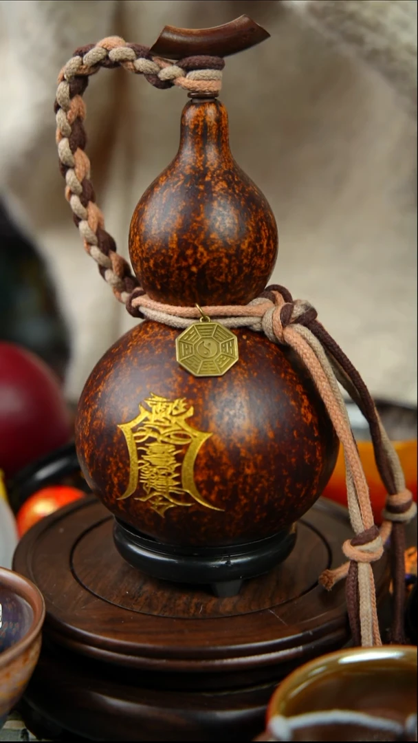 119号500ml左右非遗大漆酒葫芦