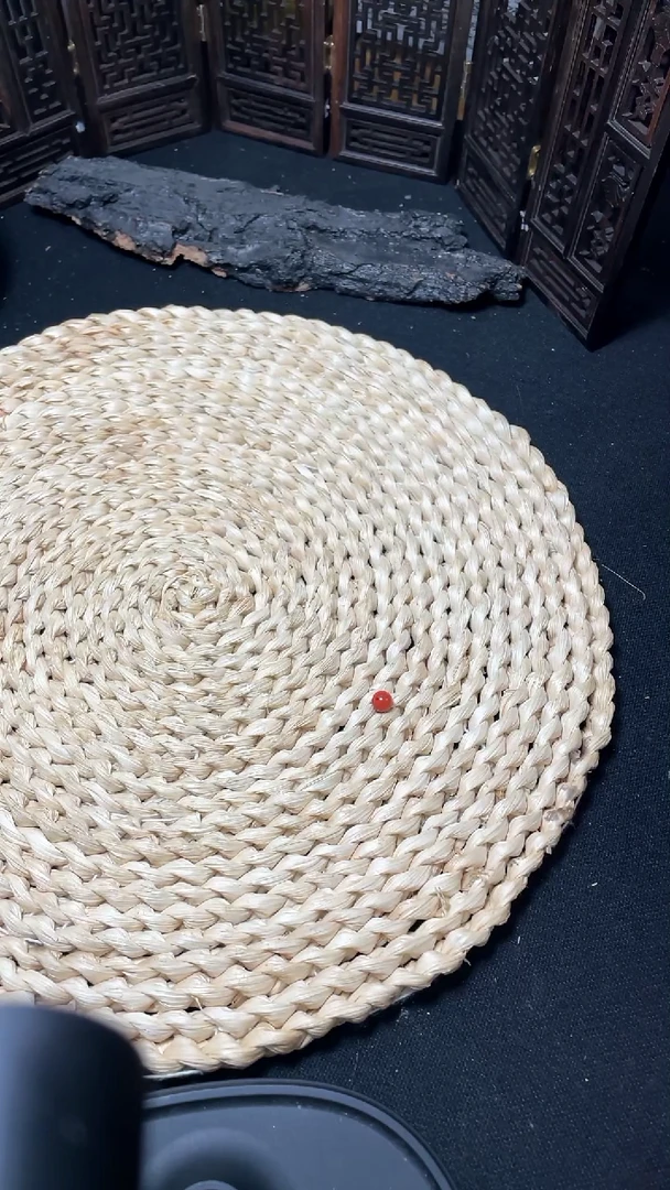 南红玛瑙圆珠未镶嵌?**子圆珠7mm
