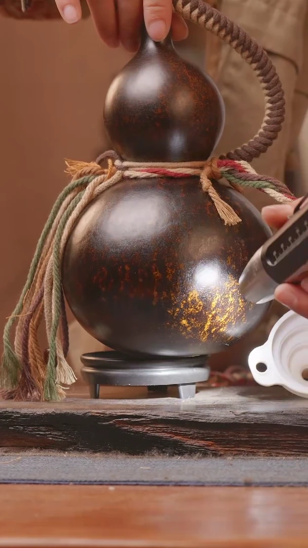 【闪购商品】185号精品大漆葫芦防腐防渗装水茶酒