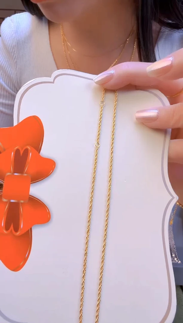 45cm固定可调节麻花链2.93g（多样性发货）