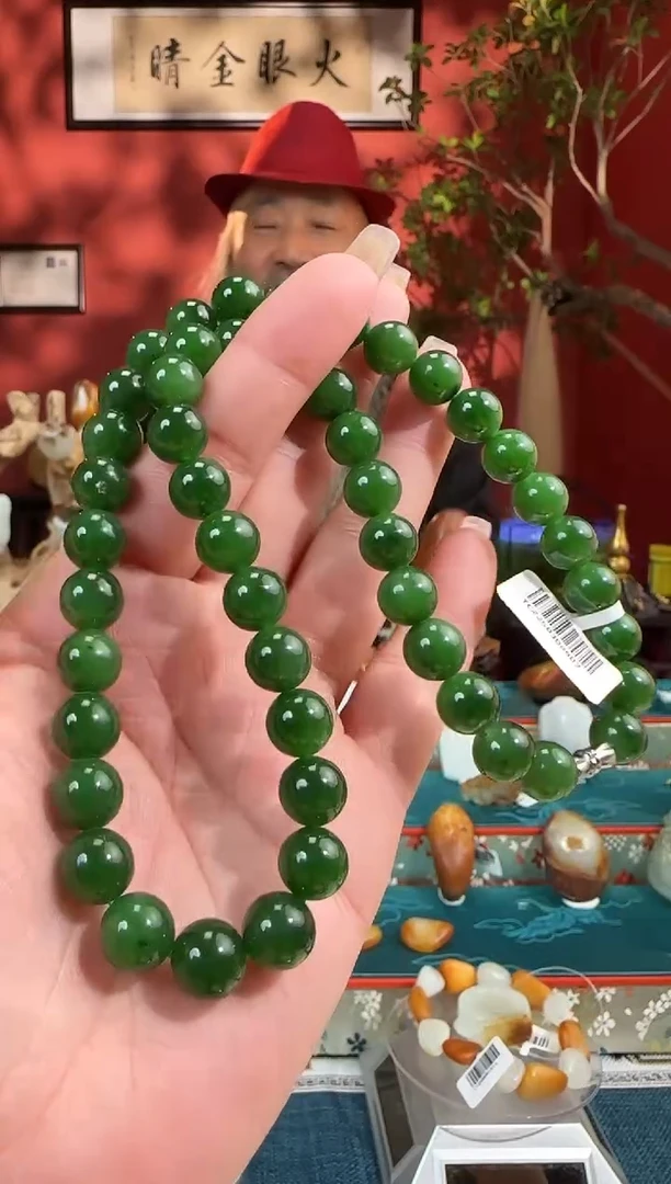 和田玉未镶嵌项链妈妈链