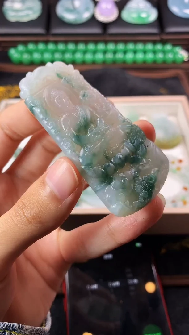 未镶嵌定制翡翠L***s4073毛货不退不换