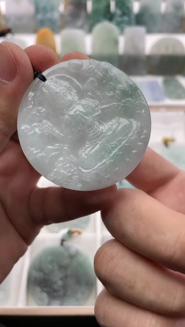 【闪购商品】翡翠颈饰未镶嵌..../2/11/ 56