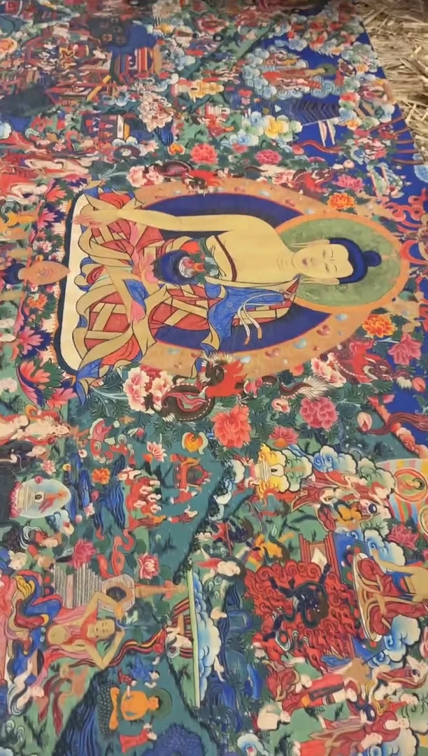 装裱画澄空梵像高端精选链接AA100