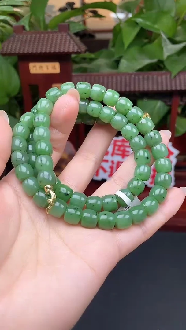 颈饰未镶嵌和田玉项链XB07多样性发其一