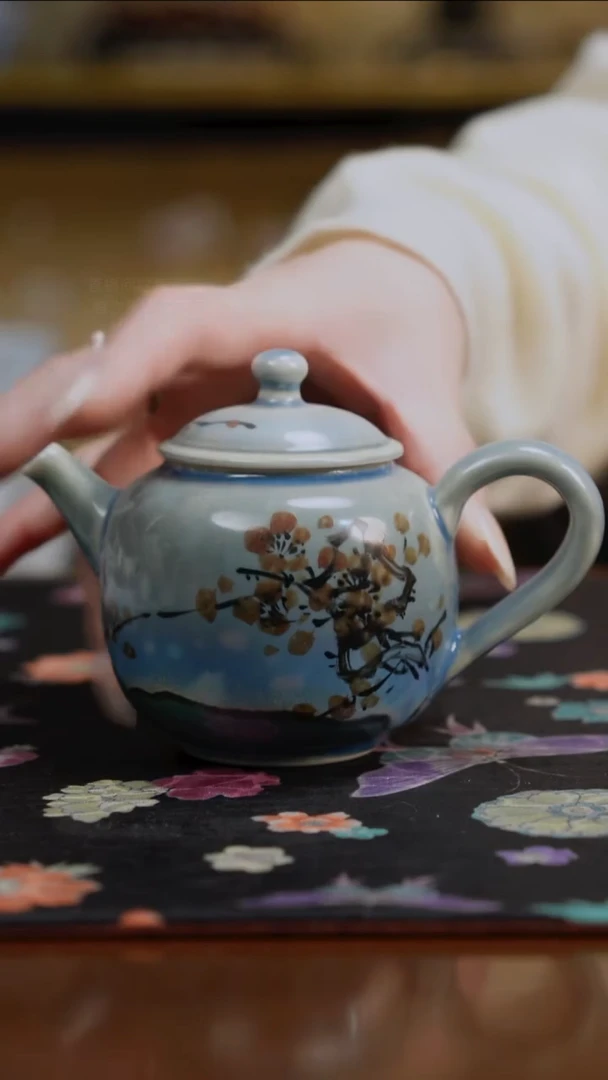 杯景德镇陶瓷杯碗柴烧多人