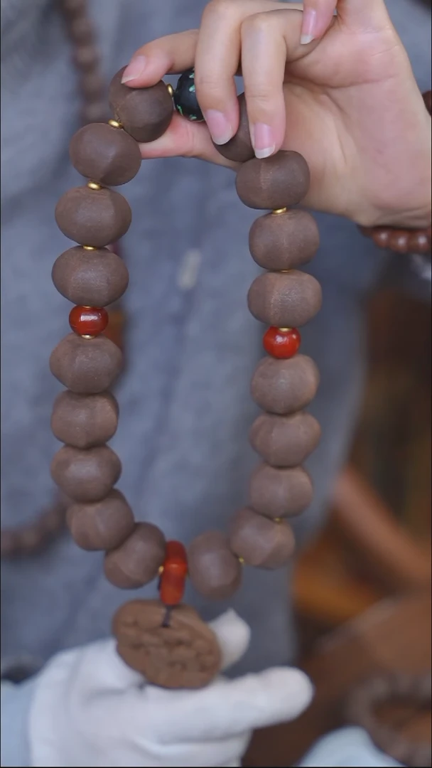 【闪购商品】泥塑次第花开2.6左右18子六棱珠 手持福利