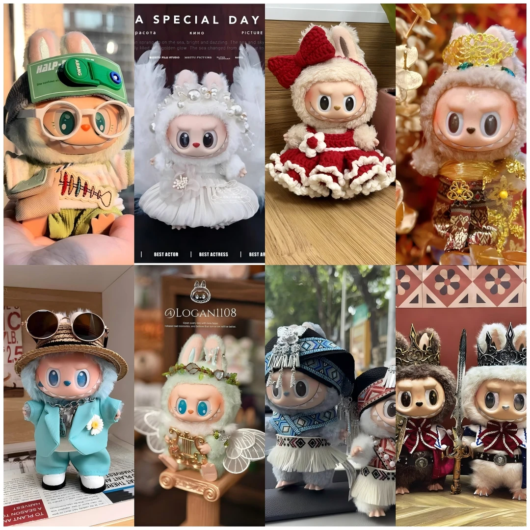 【精品手作原创】拉布布娃衣labubu娃衣拉布布衣服精品手作娃衣GZ