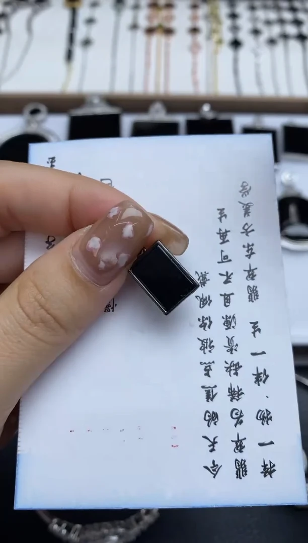 银S925镶嵌定制翡翠翡翠饰品~