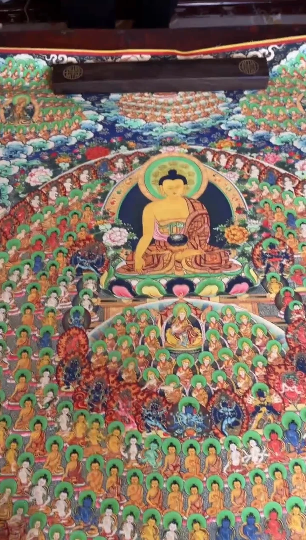 卷轴画手绘唐卡168