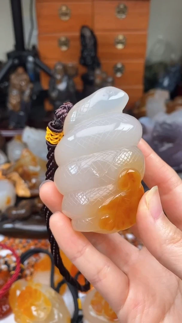 【闪购商品】玛瑙/玉髓颈饰未镶嵌AA