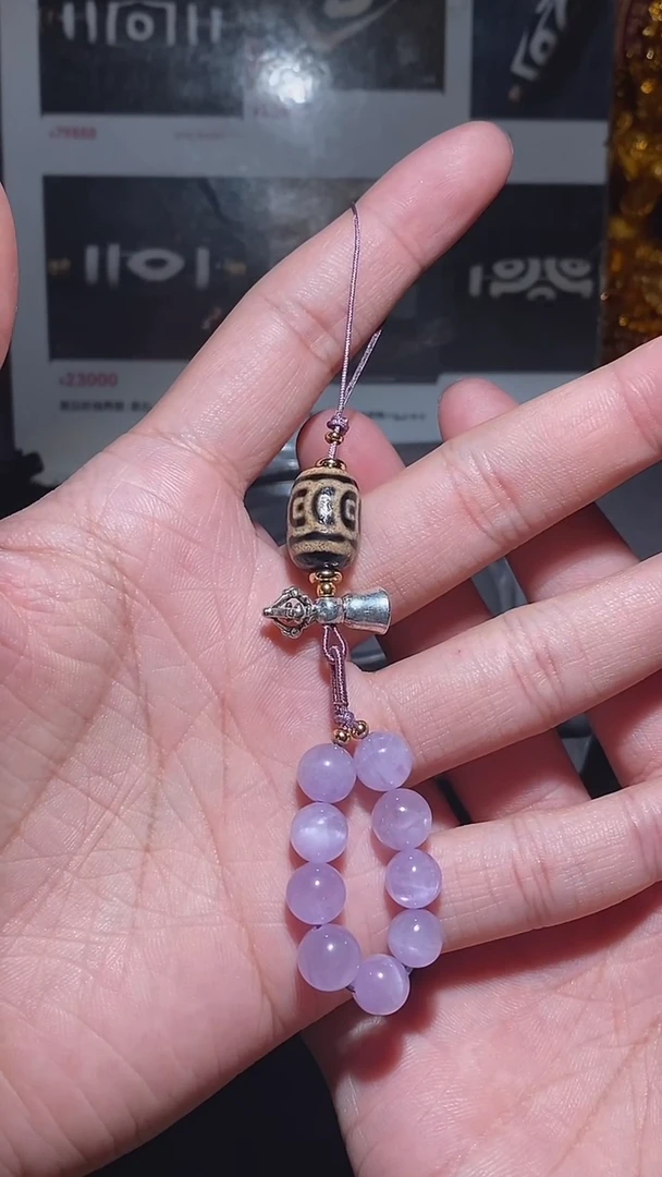 未镶嵌颈饰玛瑙/玉髓（覆膜）手机挂件