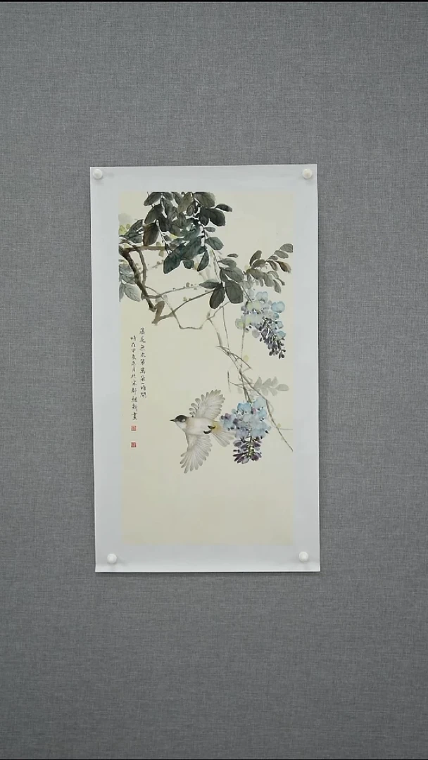 【闪购商品】绘画李继新-花鸟-两平尺-08