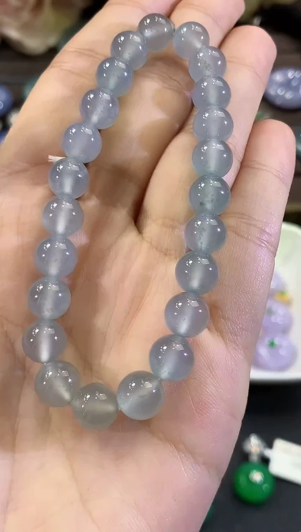 未镶嵌手串翡翠B190