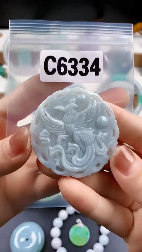 颈饰未镶嵌翡翠天然翡翠吊坠挂件