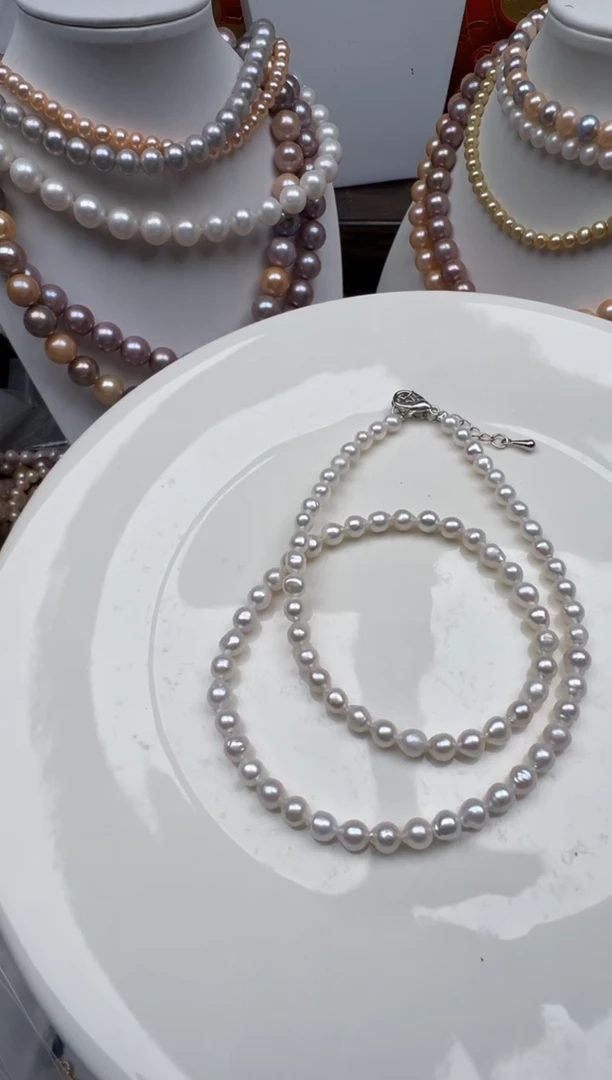 【闪购商品】淡水珍珠颈饰未镶嵌1