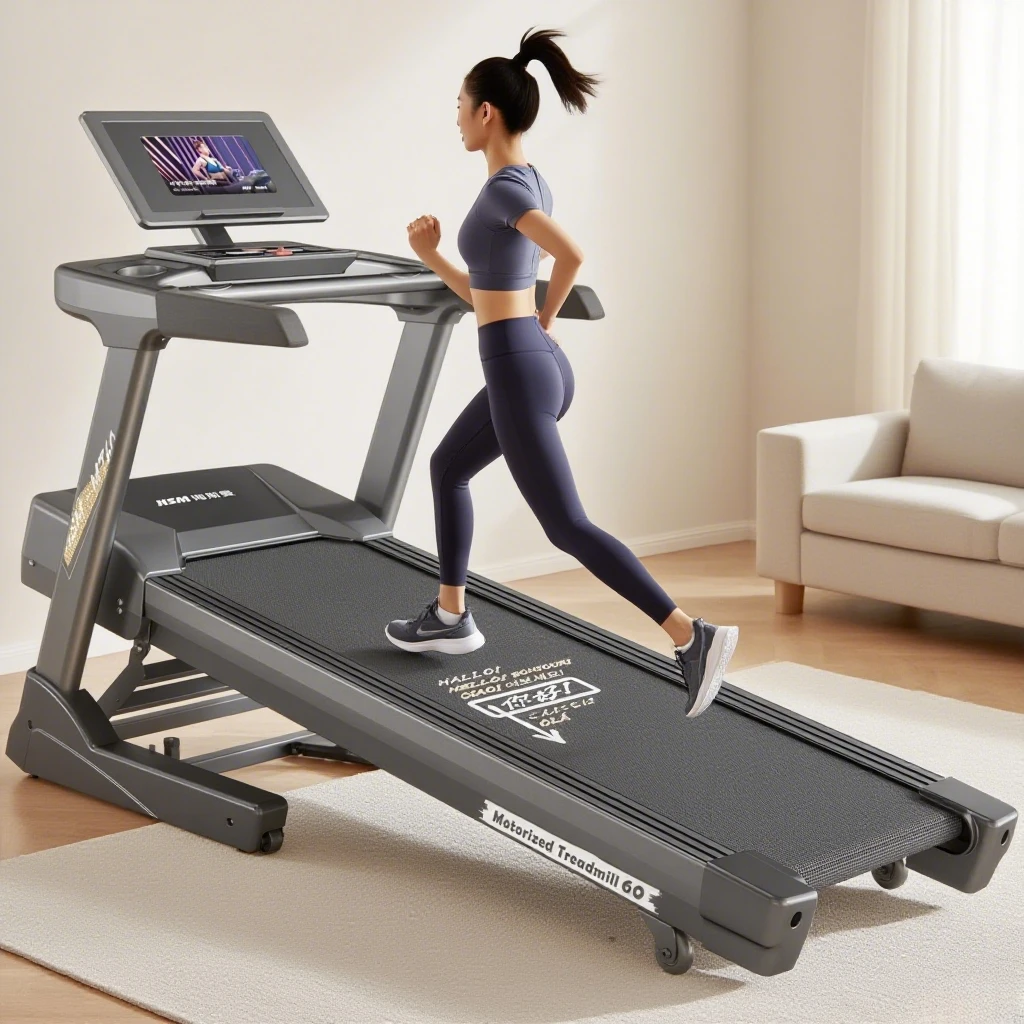 2025新款跑步机家用爬坡机成人运动电动静音多功能减震折叠小型